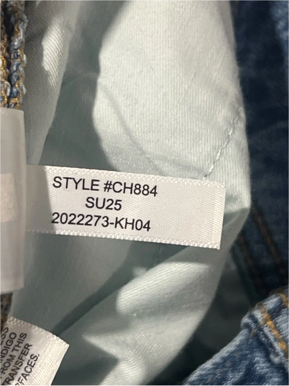 J.Crew Jean Women’s 26 Blue Slim Wide With Stacked Buttons Denim CH884